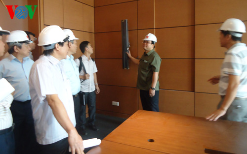 การก่อสร้างอาคารรัฐสภาเสร็จในขั้นพื้นฐาน